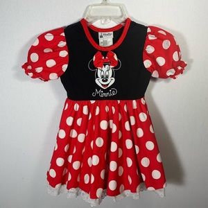 Disney Parks Minnie Mouse Dress Size XXS 2T